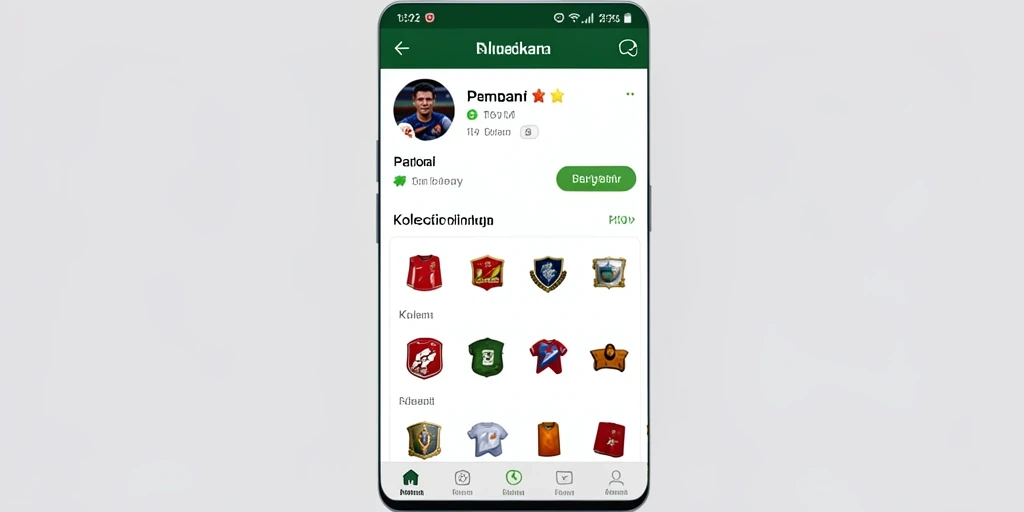 Tampilan grafis yang memukau dalam game.
