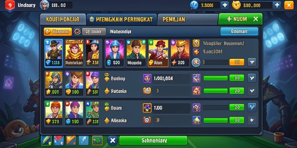 Visual menarik dari game slot terbaru.