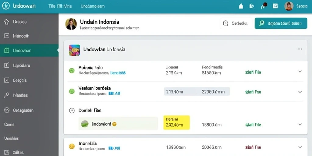 Tampilan antarmuka yang ramah pengguna dan menarik.